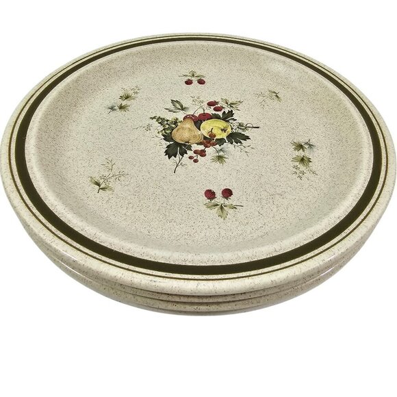 Royal Doulton Cornwall Lambethware Stoneware Salad Luncheon Plates - Set of 4 - Picture 4 of 15